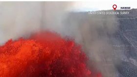VIDEO Vulcanul Kilauea din Hawaii erupe de 32 de ori în mai puțin de 8 luni, oferind un spectacol natural impresionant